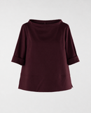 JERSEY EN PUNTO MILANO CON CUELLO