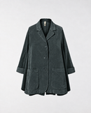 FLARED VELVETY COTTON JACKET