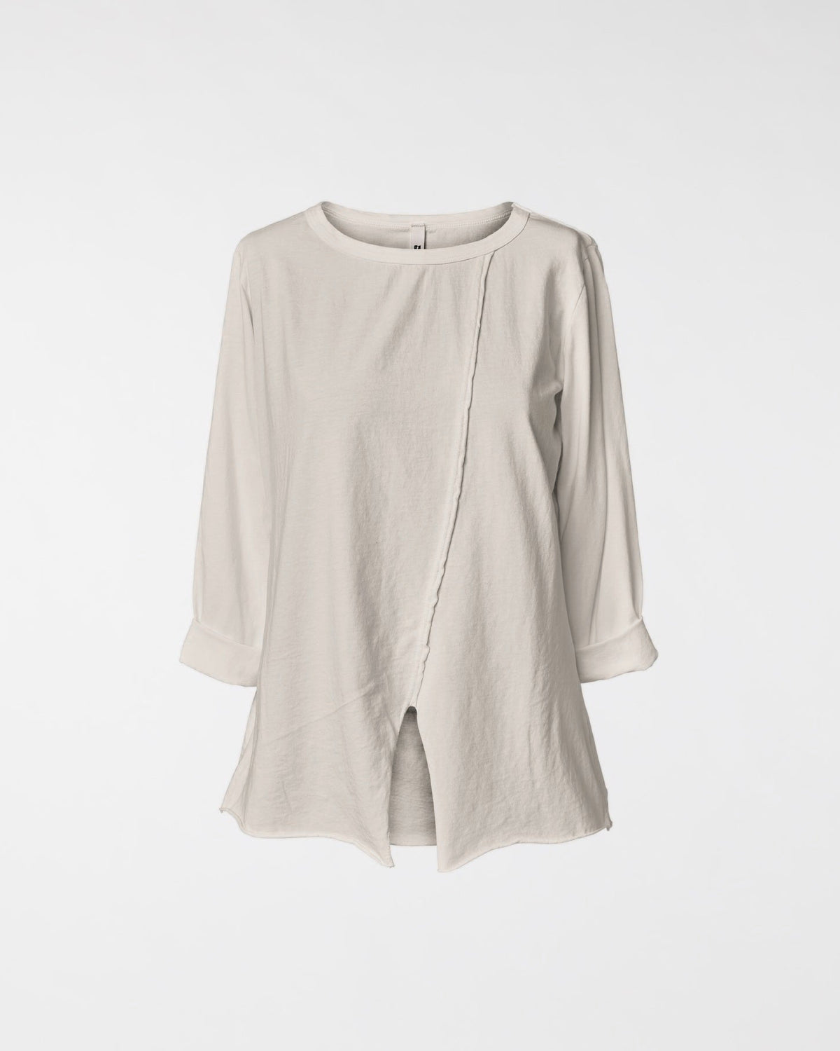 T-SHIRT WITH SLIT
