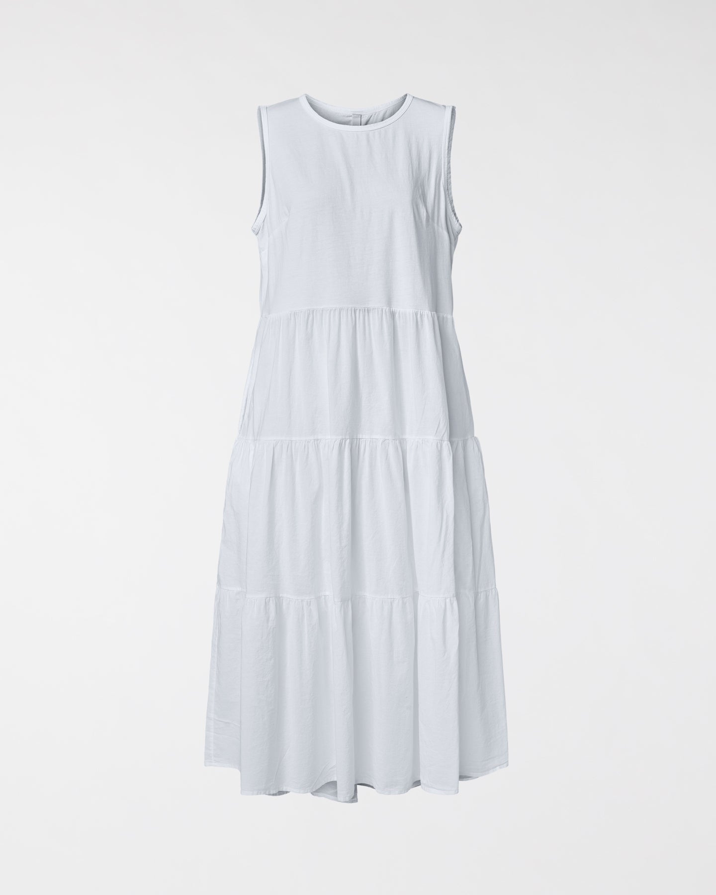 VESTITO SENZA MANICHE IN JERSEY DI COTONE