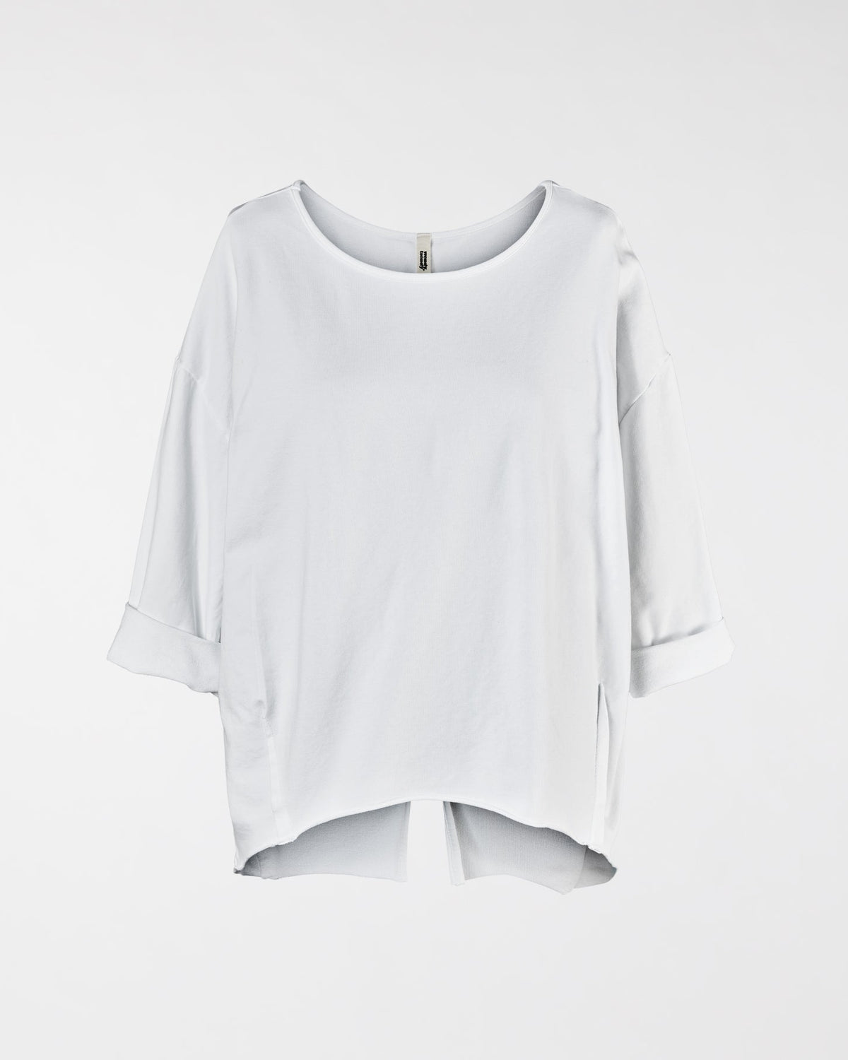 SWEATSHIRT WITH BACK SPLIT