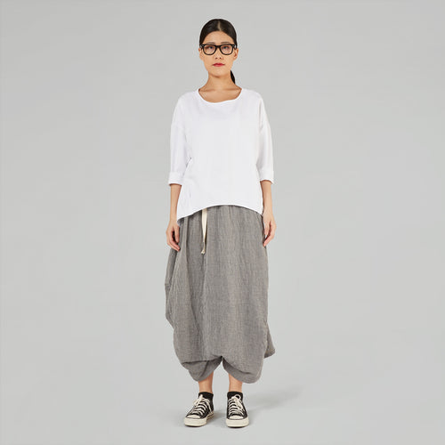 SWEATSHIRT WITH BACK SPLIT