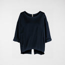 SWEATSHIRT WITH BACK SPLIT
