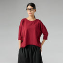 SWEATSHIRT WITH BACK SPLIT