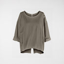 SWEATSHIRT WITH BACK SPLIT