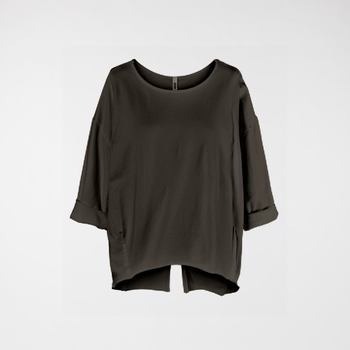 SWEATSHIRT WITH BACK SPLIT