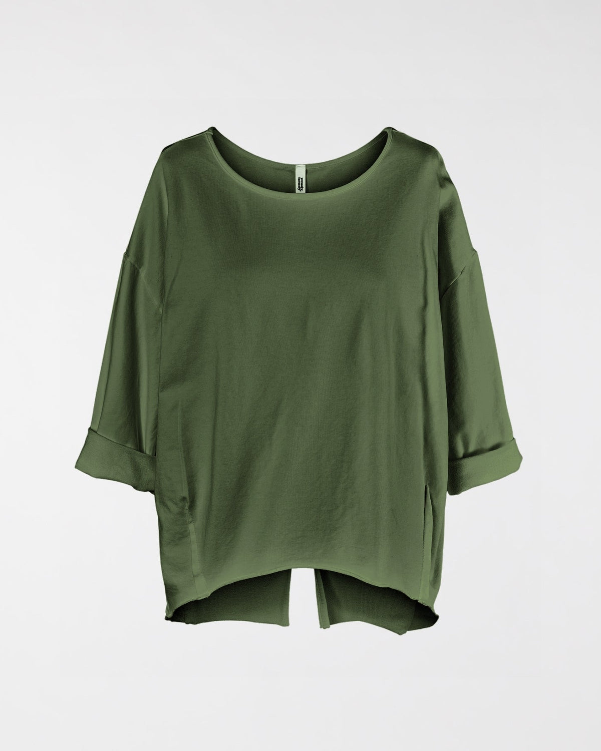 SWEATSHIRT WITH BACK SPLIT