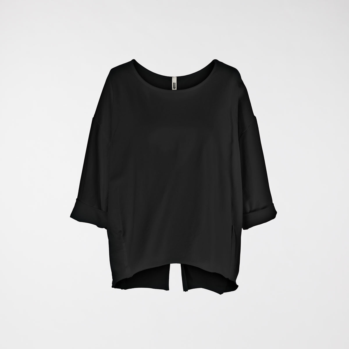 SWEATSHIRT WITH BACK SPLIT