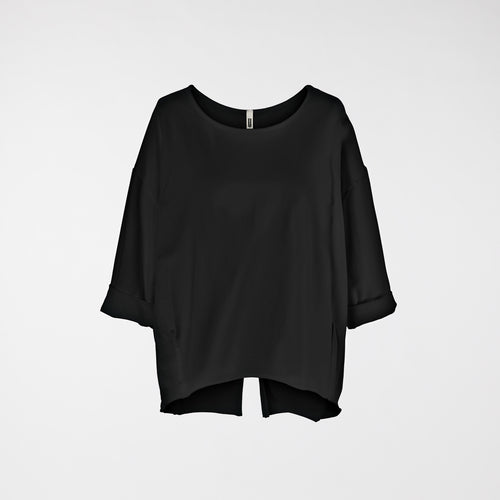 SWEATSHIRT WITH BACK SPLIT
