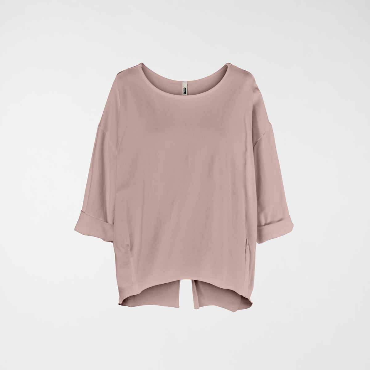 SWEATSHIRT WITH BACK SPLIT