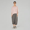 SWEATSHIRT WITH BACK SPLIT