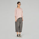SWEATSHIRT WITH BACK SPLIT