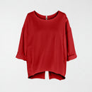 SWEATSHIRT WITH BACK SPLIT