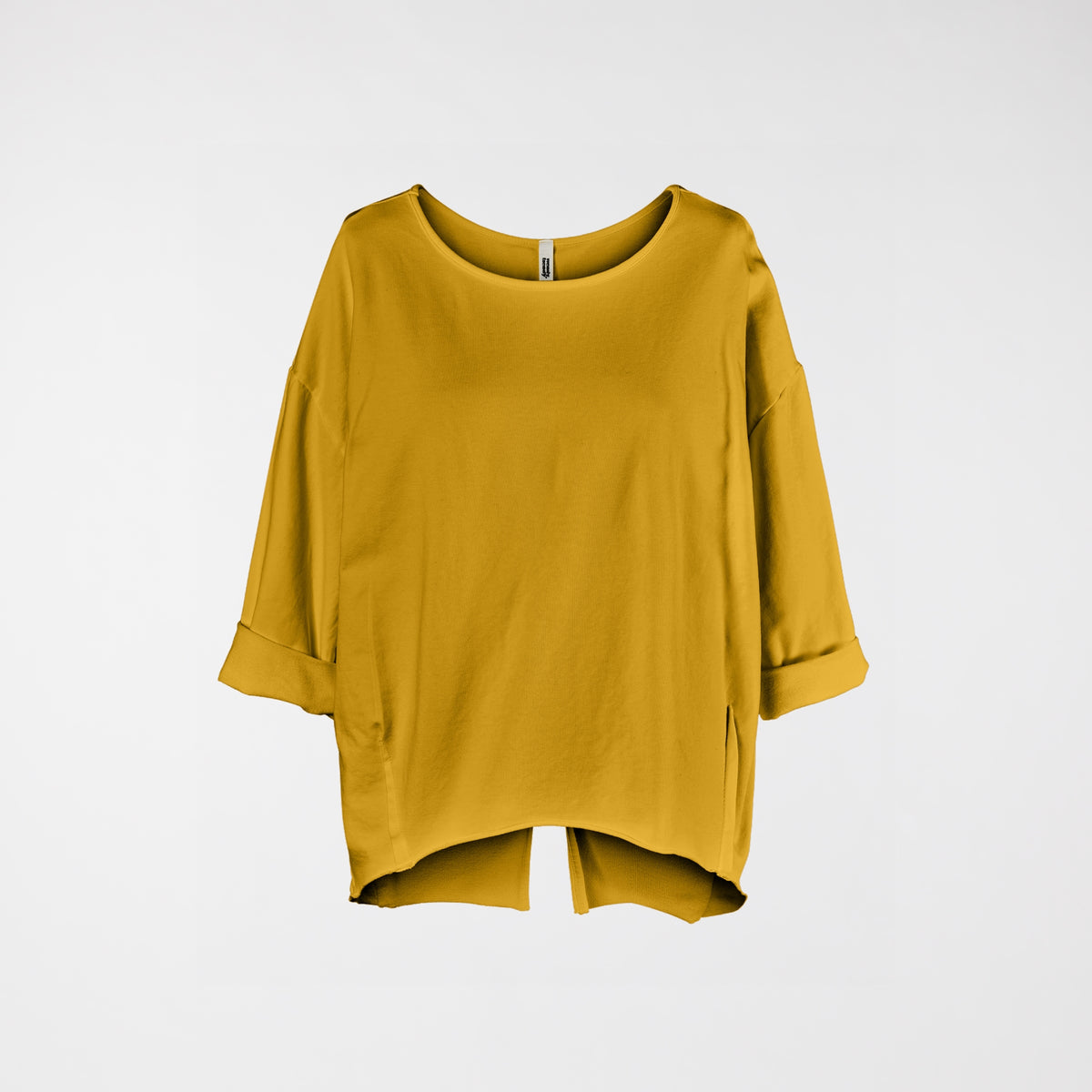 SWEATSHIRT WITH BACK SPLIT