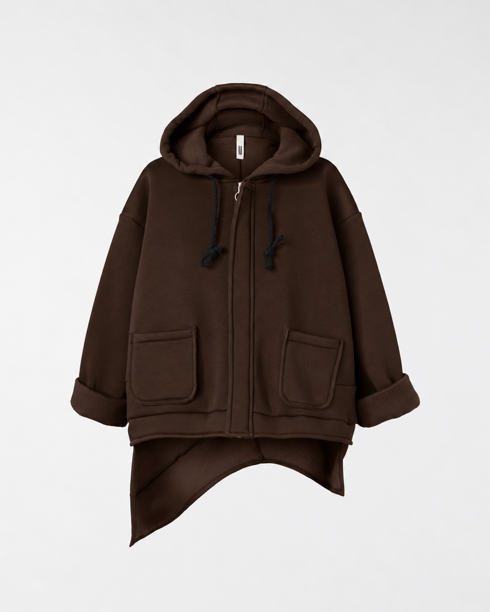 HOODIE AUS WÄRMLICHER GAUZBAUMWOLLE