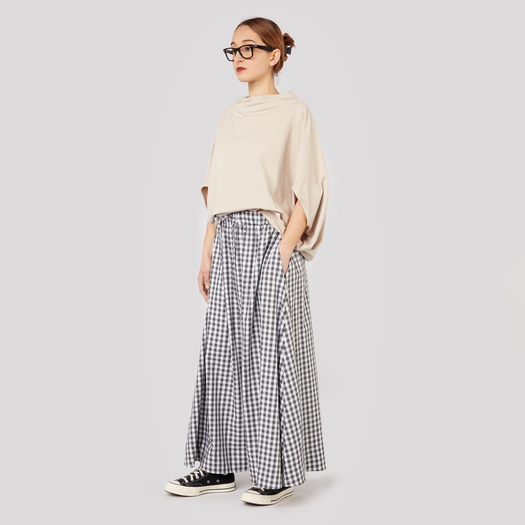 BATWINGS SLEEVES SWEATSHIRT PINK