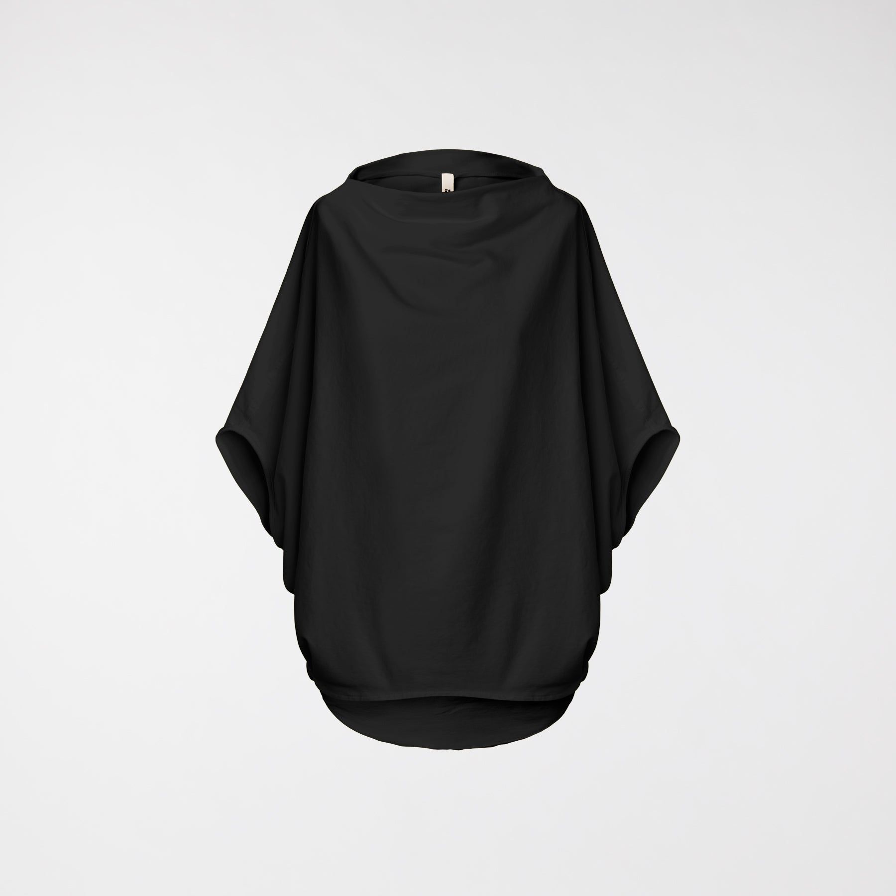BATWINGS SLEEVES SWEATSHIRT BLACK