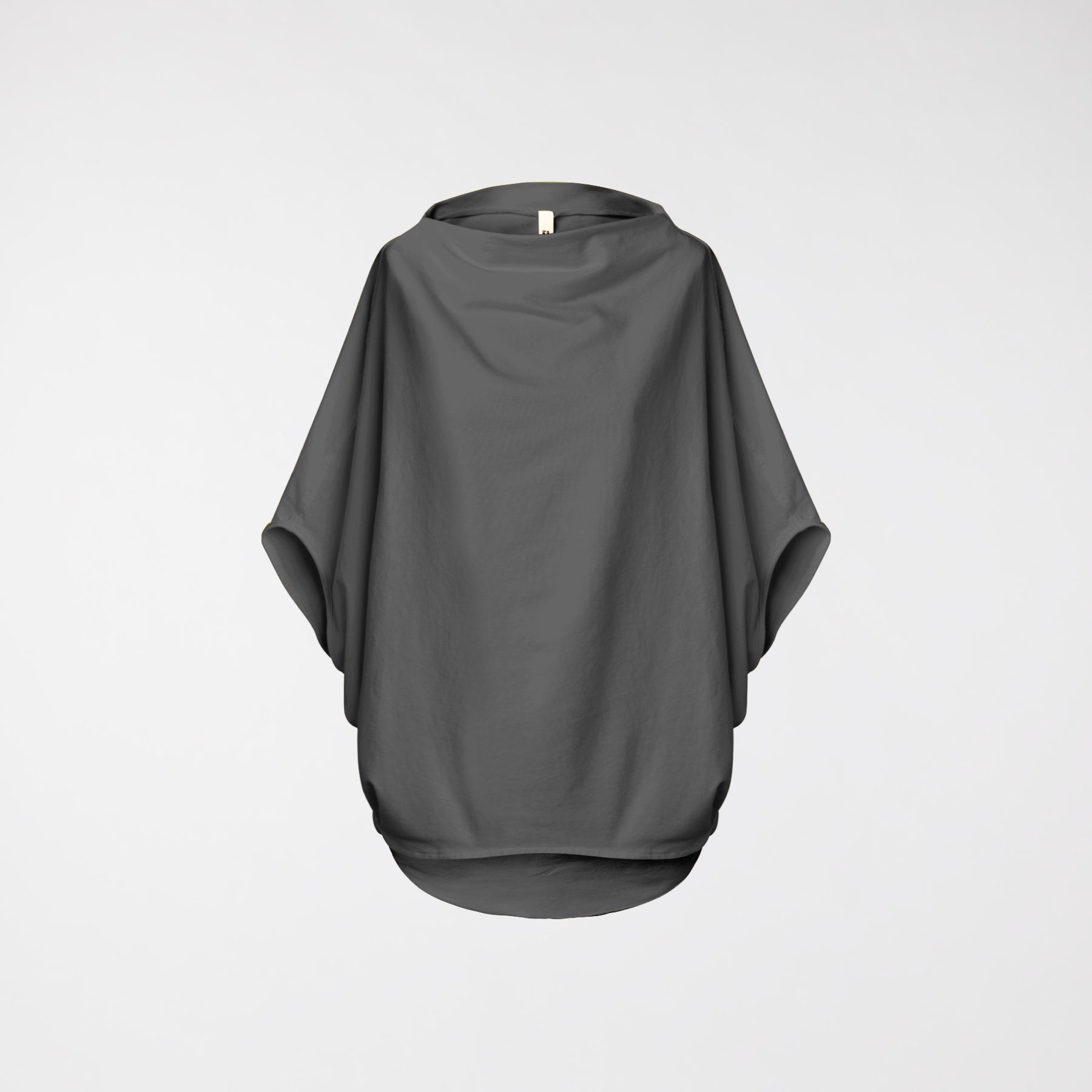 BATWINGS SLEEVES SWEATSHIRT GRAY