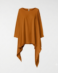 T-SHIRT MIT SEITENZEHEN