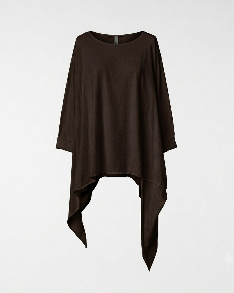 T-SHIRT MIT SEITENZEHEN
