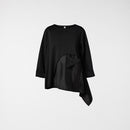BLUSE MIT TAFTDETAIL