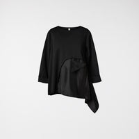 BLUSE MIT TAFTDETAIL