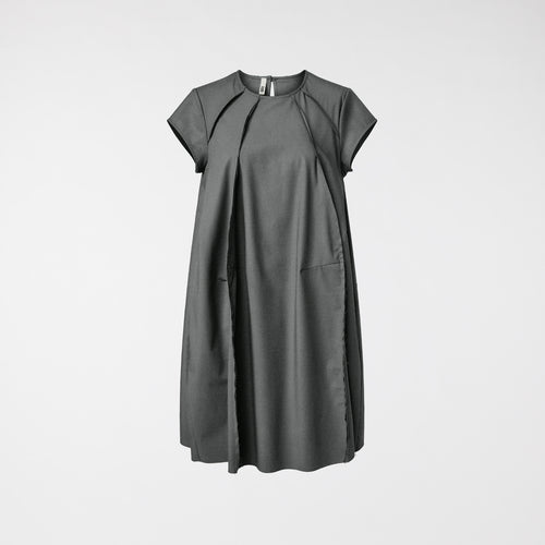 SHORT TWILL DRESS