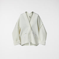 CROPPED JACKET IN NEOPRENE