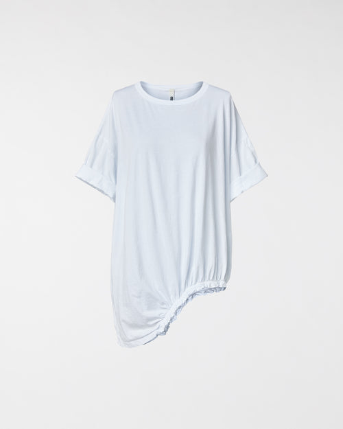 T-SHIRT MIT GUMMIBAND AM SAUM
