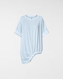 T-SHIRT MIT GUMMIBAND AM SAUM
