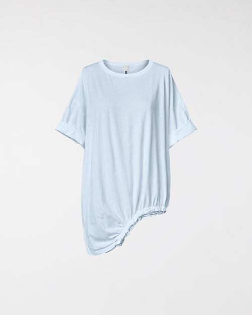 T-SHIRT MIT GUMMIBAND AM SAUM
