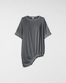 T-SHIRT MIT GUMMIBAND AM SAUM