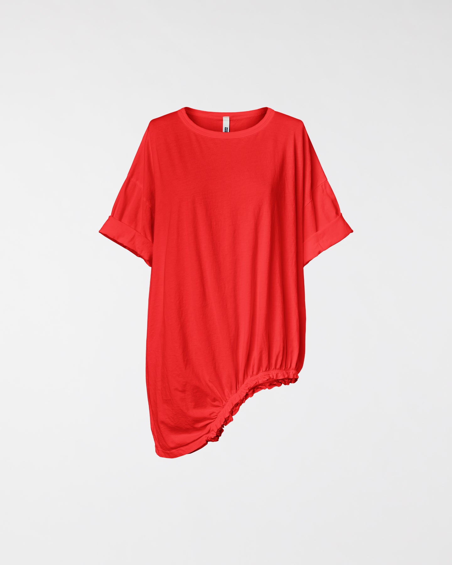 T-SHIRT MIT GUMMIBAND AM SAUM