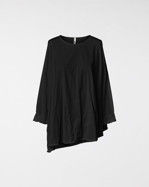 T-SHIRT MIT DRAPIERUNG AUF DER RÜCKSEITE