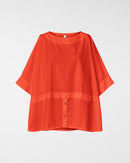 BLOUSE IN COTTON FABRIC