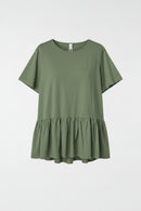 T-SHIRT WITH RUFFLE