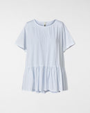 T-SHIRT WITH RUFFLE