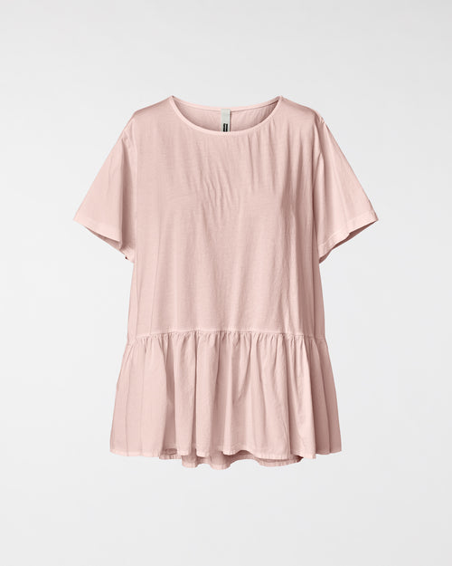 T-SHIRT WITH RUFFLE