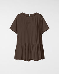 T-SHIRT WITH RUFFLE