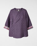 CAPPOTTO TRAPUNTATO CON CHIUSURA AD ALAMARI