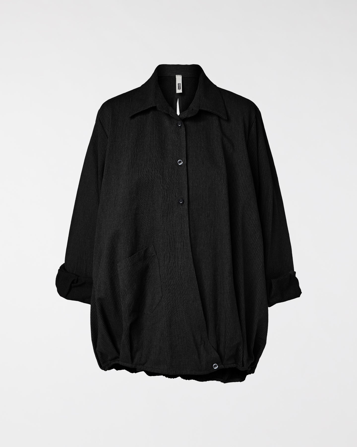 PINSTRIPED BALLOON SHIRT