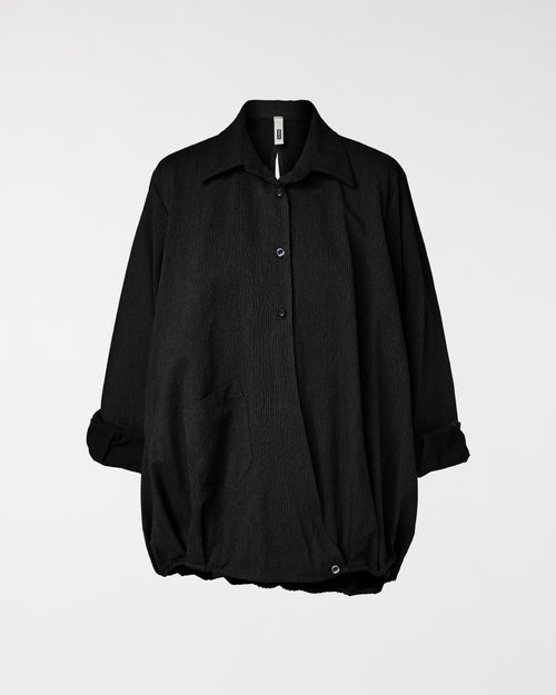 PINSTRIPED BALLOON SHIRT