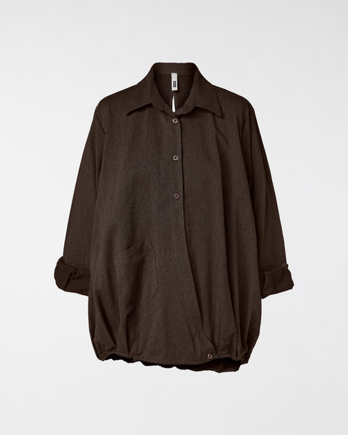 PINSTRIPED BALLOON SHIRT