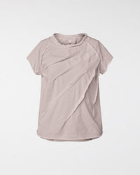 T-SHIRT WITH PLEATS DETAILS