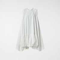 DRESS WITH BALLOON RUFFLE