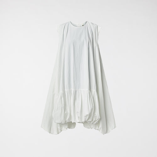 DRESS WITH BALLOON RUFFLE