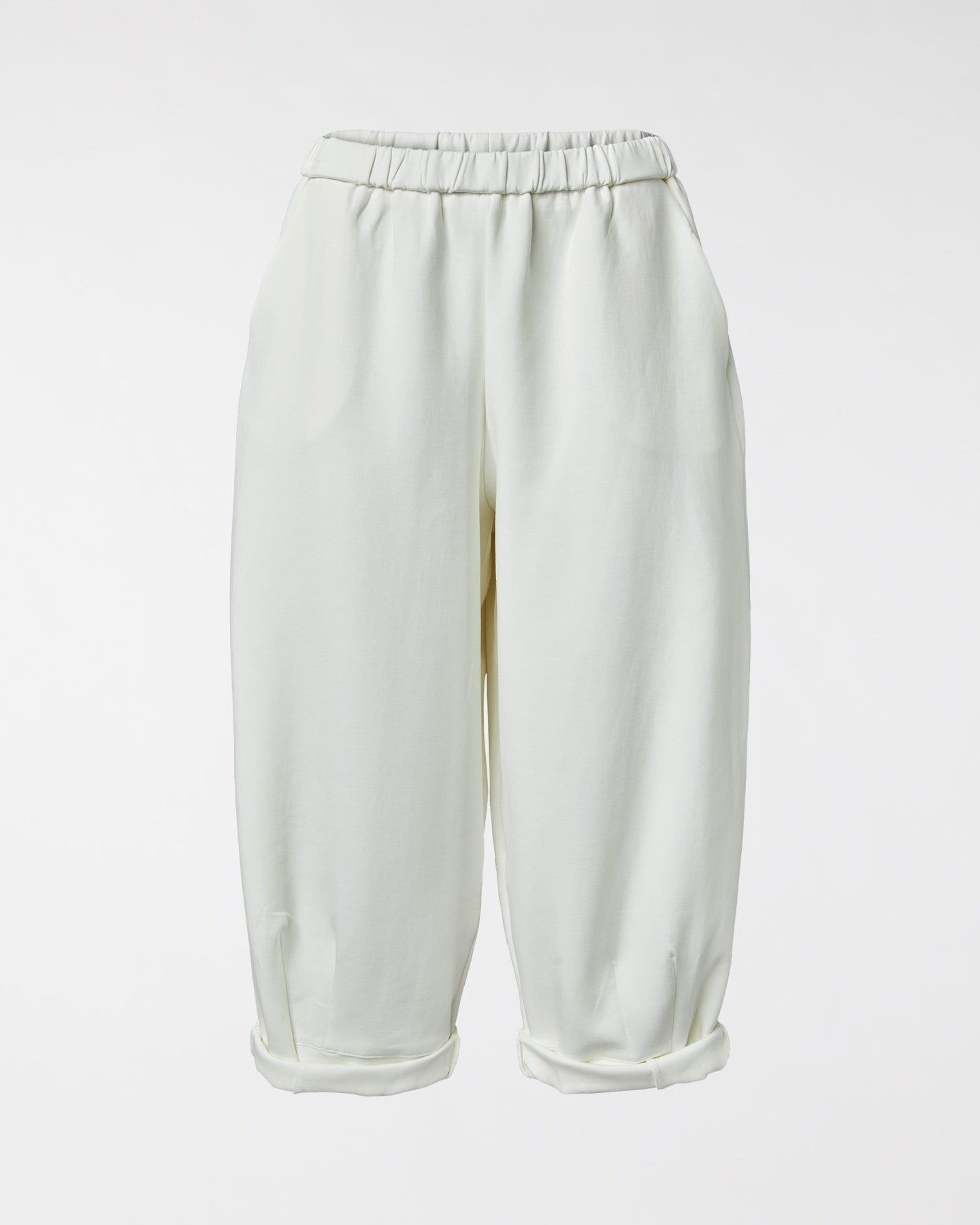 PANTALONI IN TESSUTO NEOPRENE LEGGERO 