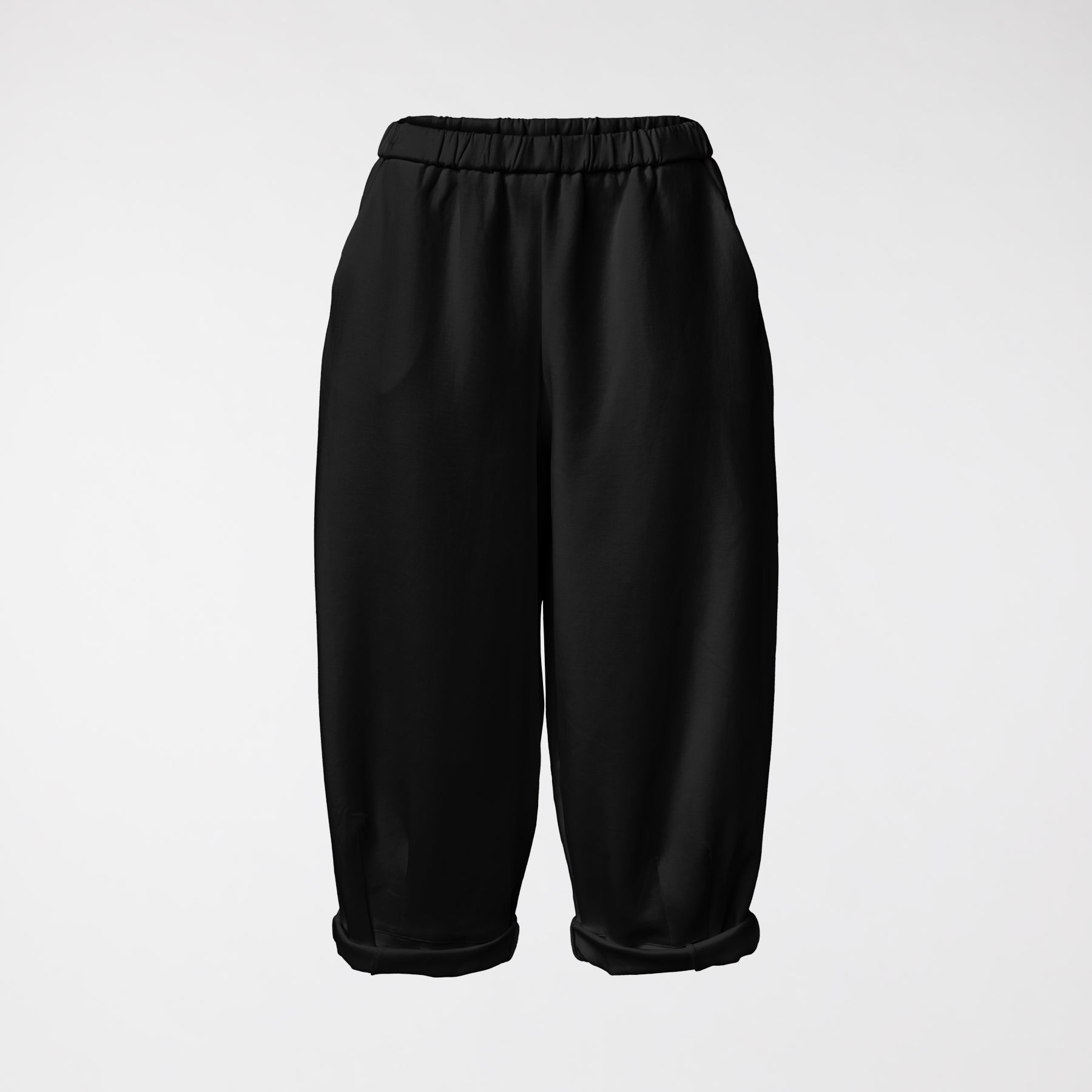 PANTALONES EN TEJIDO DE NEOPRENO LIGERO