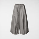 PANTALONI IN POPELINE DI COTONE CON PINCES
