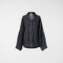 JEANSJACKE MIT FLEDERMAUSÄRMELN
